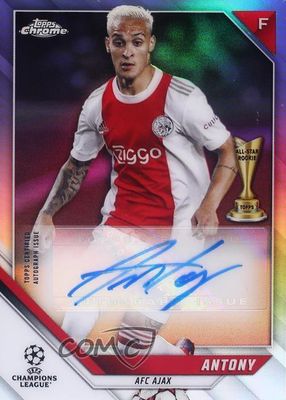 2021 Topps Chrome UEFA Champions League #CA-A Autographs