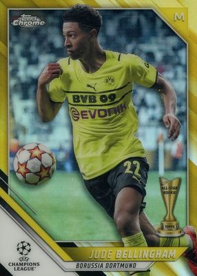 2021 Topps Chrome UEFA Champions League #58 Gold Refractor /50