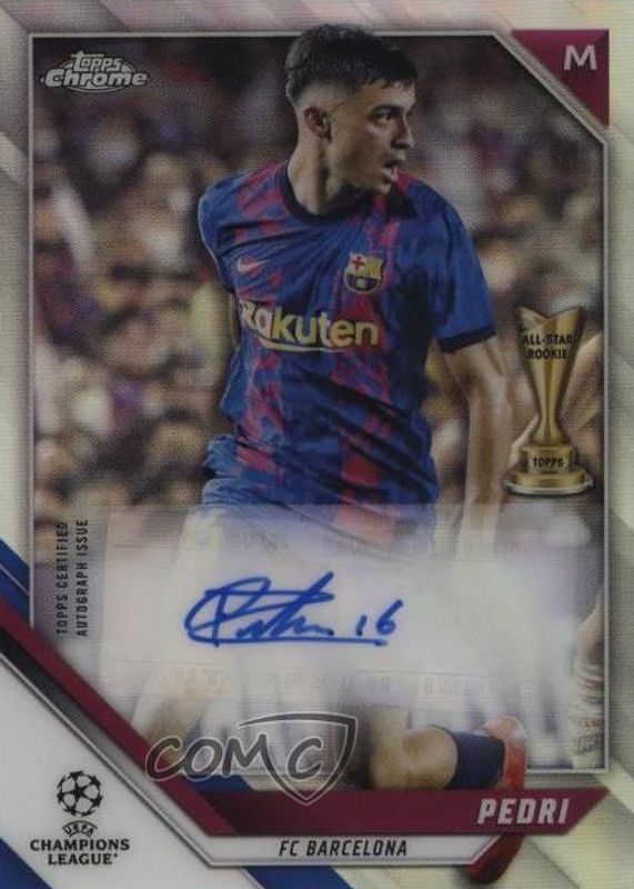 2021 Topps Chrome UEFA Champions League #CA-P Autographs