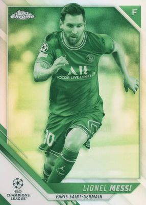 2021 Topps Chrome UEFA Champions League #100 Night Vision Refractor /225