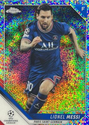 2021 Topps Chrome UEFA Champions League #100 Speckle Refractor