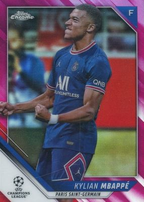 2021 Topps Chrome UEFA Champions League #1 Pink Refractor /175
