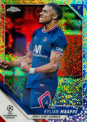 2021 Topps Chrome UEFA Champions League #1 Speckle Refractor