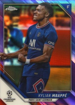 2021 Topps Chrome UEFA Champions League #1 Purple Refractor /250