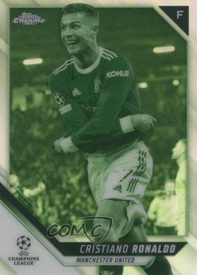 2021 Topps Chrome UEFA Champions League #10 Night Vision Refractor /225