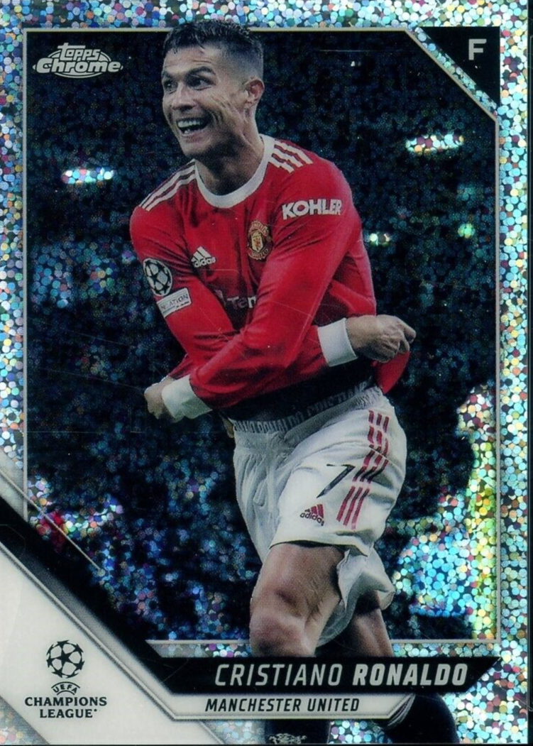 Cristiano Ronaldo 2021 Topps Chrome UEFA Champions League #10 