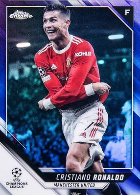 2021 Topps Chrome UEFA Champions League #10 Purple Refractor /250