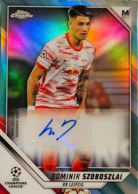Dominik Szoboszlai 2020 Mosaic Euro #49 Choice Red & Green