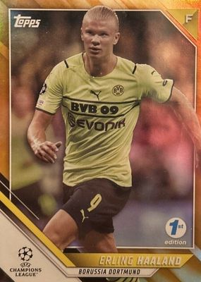 2021 Topps Chrome UEFA Champions League #200 Orange Refractor /25