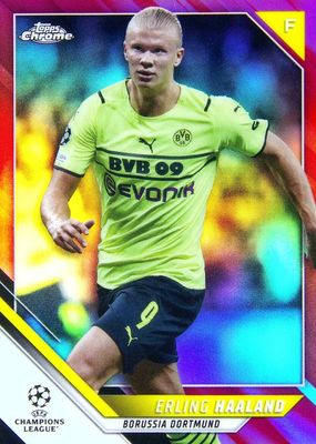 2021 Topps Chrome UEFA Champions League #200 Red Refractor /10