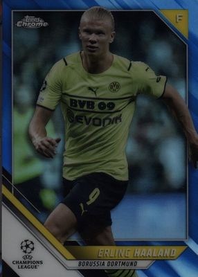 2021 Topps Chrome UEFA Champions League #200 Blue Refractor /150