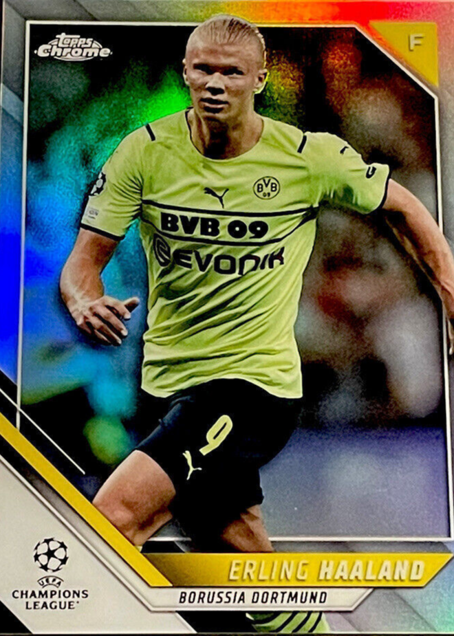 Erling Haaland Topps Chrome リフラクター 2375_423_72_200