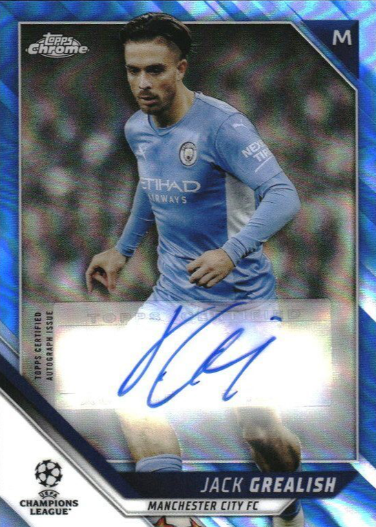 2021-22 Topps Chrome Grealish サイン 150枚限定 2375_485_11113_CA-JG