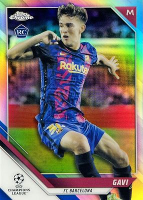 Gavi ガビ RCカード Red gold starball 激レア 2023-24 Topps UEFA Gavi Starball Medallion Relic #SC-GV FC