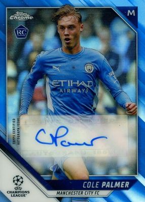 2021 Topps Chrome UEFA Champions League #CA-CP Autographs - Blue Refractor /150