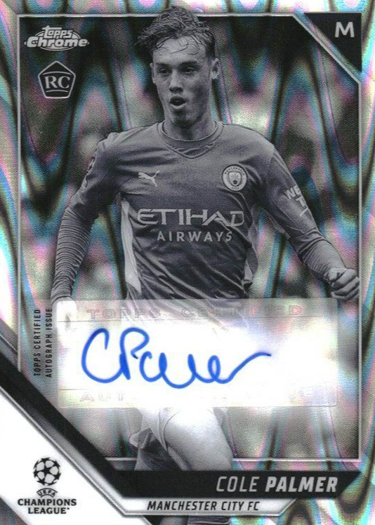 Cole Palmer 2021 Topps Chrome UEFA Champions League #CA-CP 