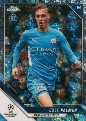 Cole Palmer 2021 Topps Chrome UEFA Champions League #135