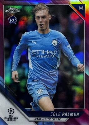 2021 Topps Chrome UEFA Champions League #135 Pink Refractor /175