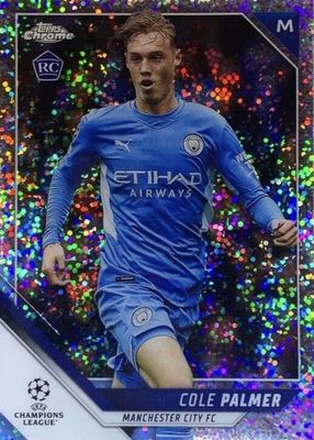 2021 Topps Chrome UEFA Champions League #135 Speckle Refractor