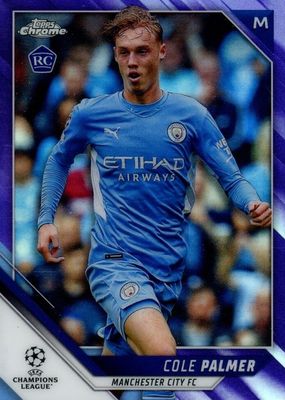 2021 Topps Chrome UEFA Champions League #135 Purple Refractor /250