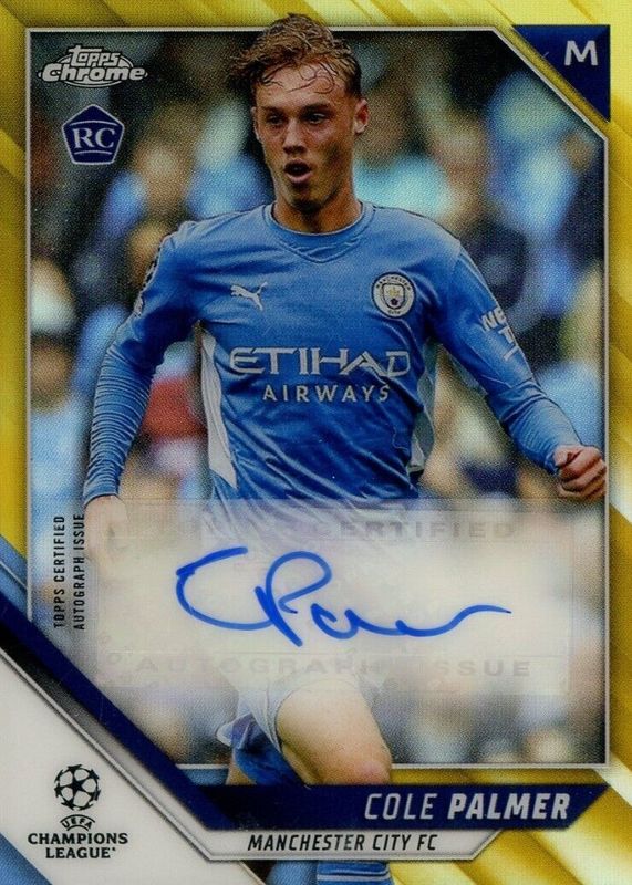 2021 Topps Chrome UEFA Champions League #CA-CP Autographs - Gold Refractor /50