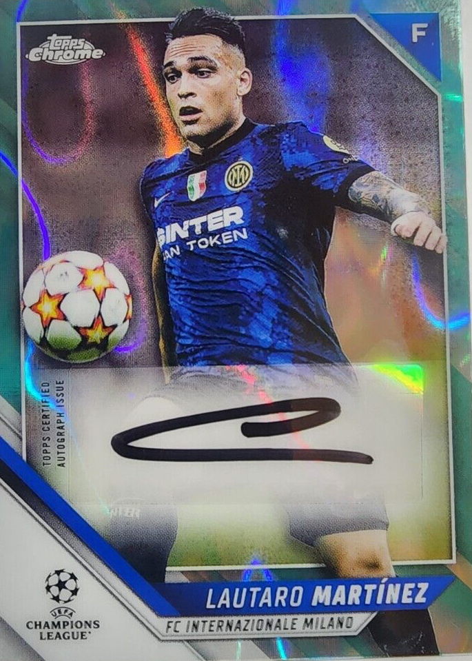 Lautaro Martinez 2021 Topps Chrome UEFA Champions League #CA-LA 