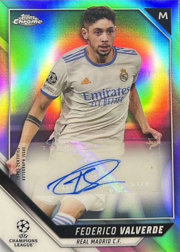 希少】世界18限定 バルベルデ 直筆サインカード レアルマドリード