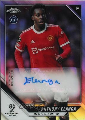 2021 Topps Chrome UEFA Champions League #CA-AE Autographs