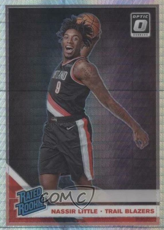 Nassir Little 2019 Optic #154 Tmall Lucky Envelopes /8 Rookie PSA 10