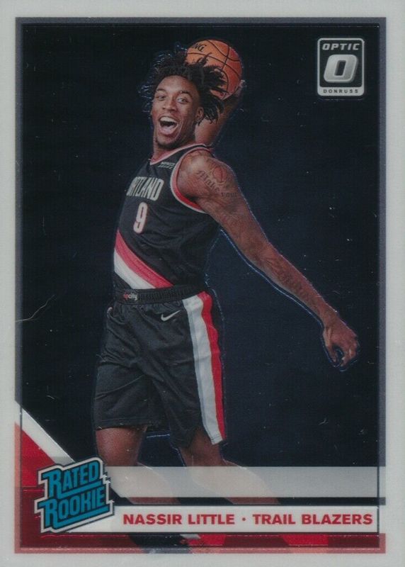 Nassir Little 2019 Optic #154 Base Rookie PSA 9