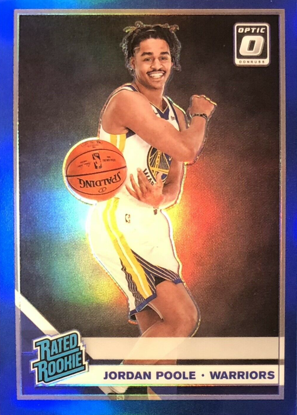 2019 donruss optic jordan poole Auto サイン Jordan Poole 2019-20 Panini Donruss OPTIC Signature Series