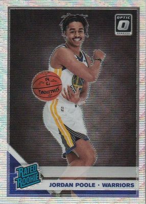 その他 2019 Silver Prizm Jordan Poole #272 2019 PANINI PRIZM SILVER #272 JORDAN POOLE ROOKIE RC CSG 9