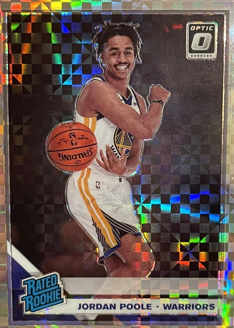 Jordan Poole サインカード /25枚限定 Jordan Poole Signed Warriors 11x14 Photo Inscribed 
