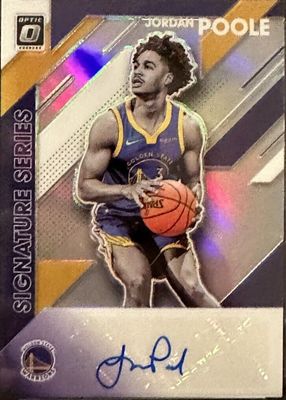 その他 2019 NBA Hoops Jordan Poole Autographed その他 2019 NBA Hoops Jordan Poole Autographed 2019 Panini