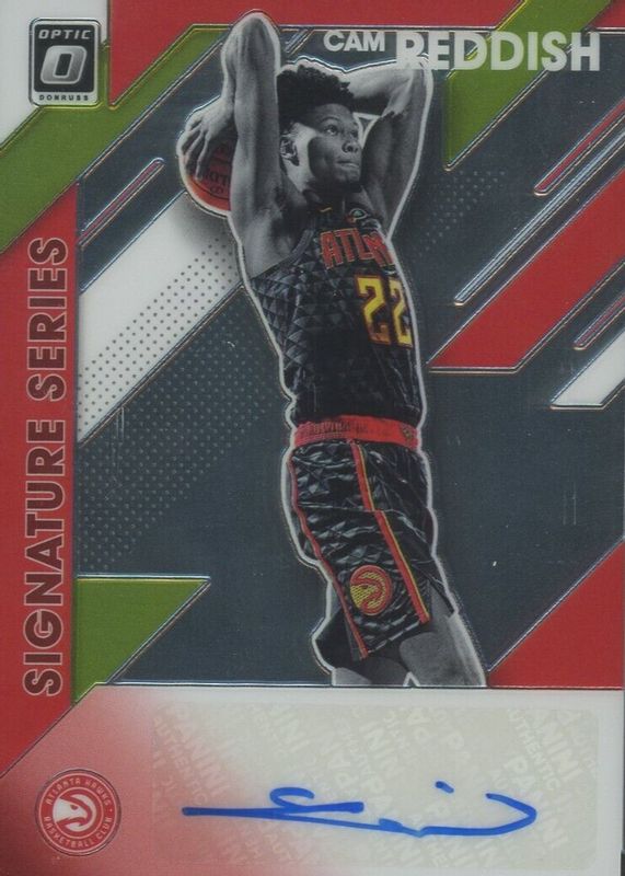 Cam Reddish 2019 Optic #SS-CRD Signature Series Rookie RAW