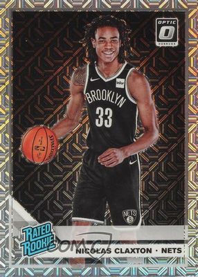 【価格高騰中】NICOLAS CLAXTON 20シリ RC PANINI 2022-23 Panini Chronicles Portrait Signatures #10 Nicolas