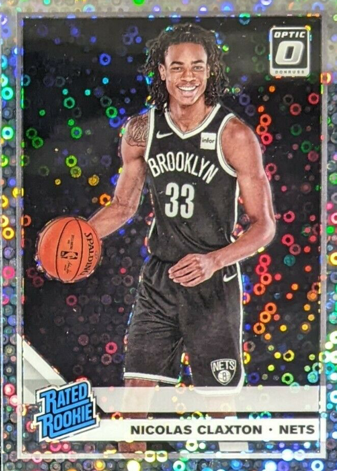 【価格高騰中】NICOLAS CLAXTON 20シリ RC PANINI 2023-24 Panini Phoenix Hieroglyphs Phoenix Parallel SSP #219