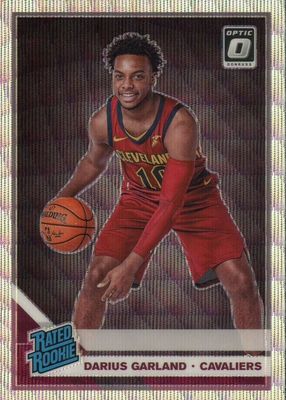 ダリアス•ガーランド 2019OPTIC LOTTERY TICKET-GOLD Darius Garland 2019 Prizm #5 Luck of the Lottery - Gold /10