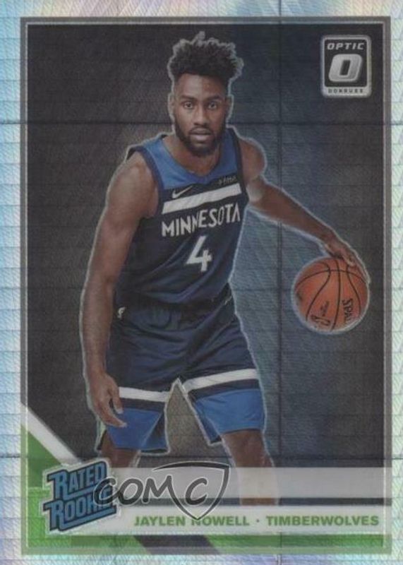 Jaylen Nowell 2019 Optic #155 Tmall Lucky Envelopes /8 Rookie SGC 10