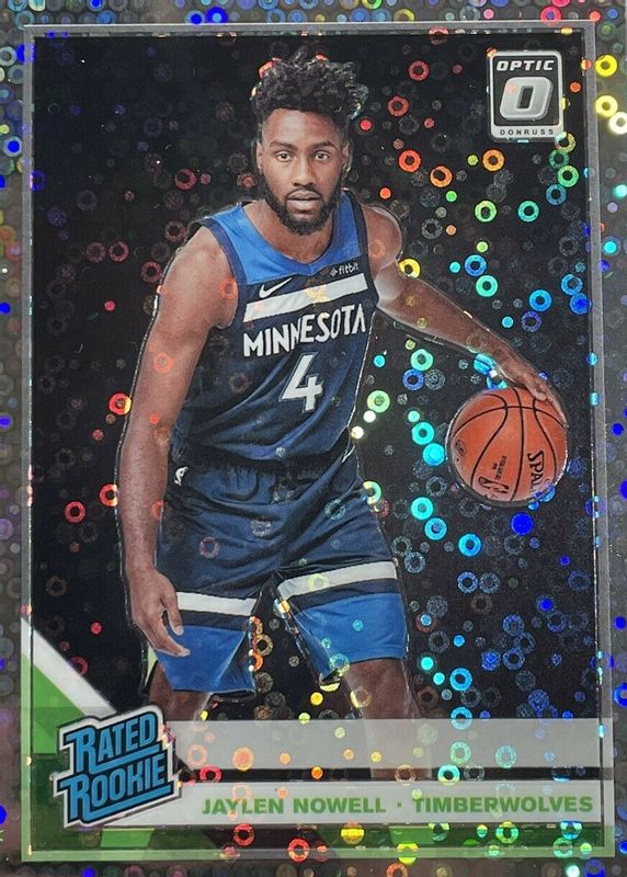 Jaylen Nowell 2019 Optic #155 Fast Break Rookie PSA 10