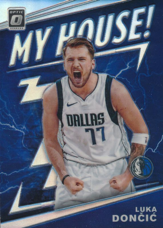 Luka Doncic 2019 Optic #1 My House! - Holo PSA 10