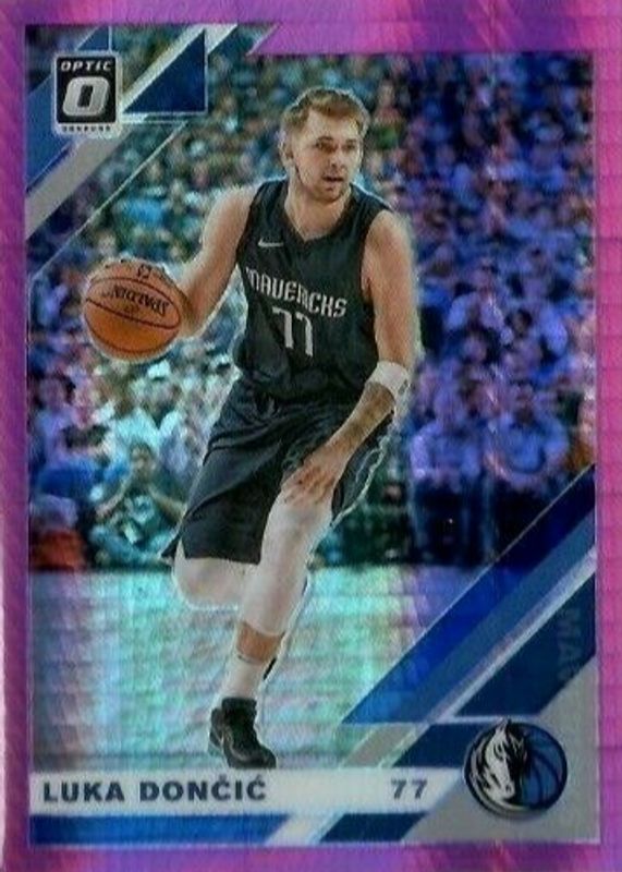 Luka Doncic 2019 Optic #16 Hyper Pink BGS 9