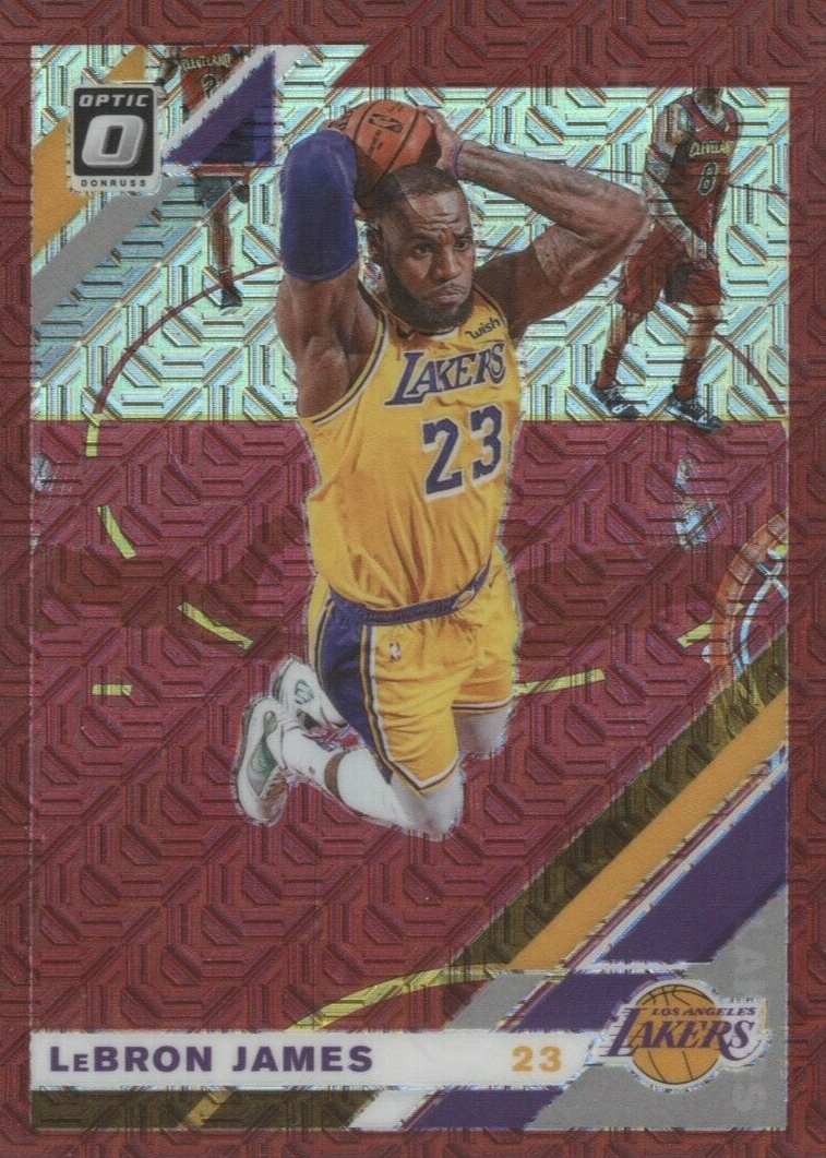 LeBron James 2019 Optic #60 Choice Red /88 Price Guide - Sports
