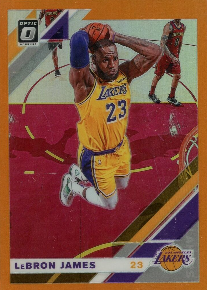 LeBron James 2019 Optic #60 Orange /199 Price Guide - Sports Card