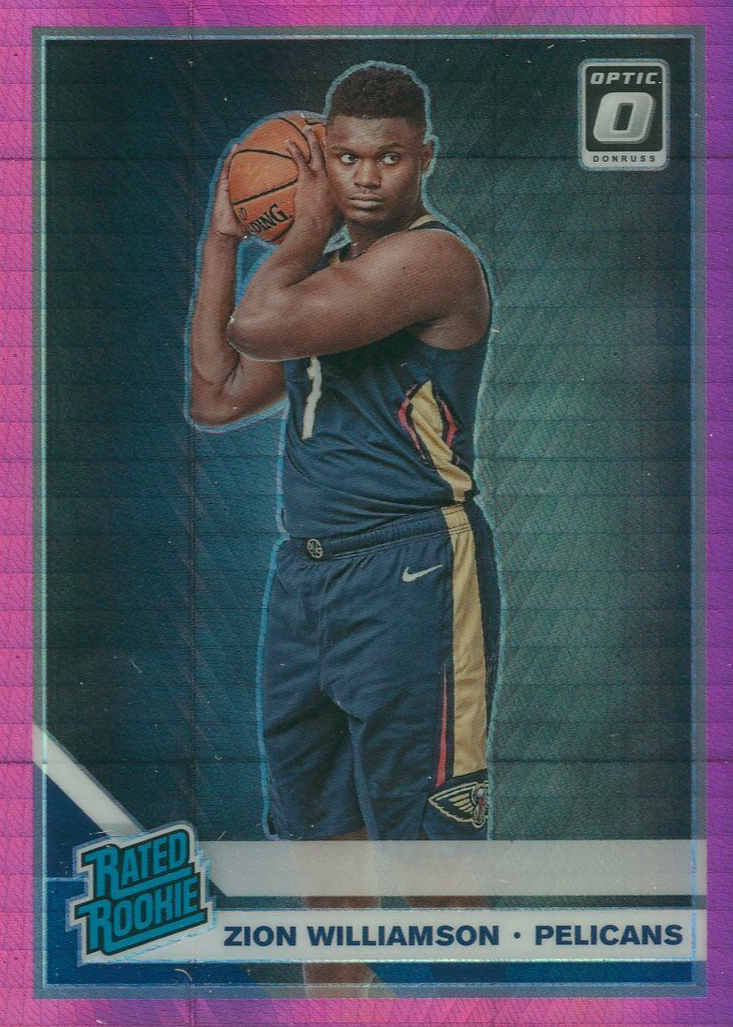 Zion Williamson 2019 Optic #158 Hyper Pink PSA 10 Price Guide 