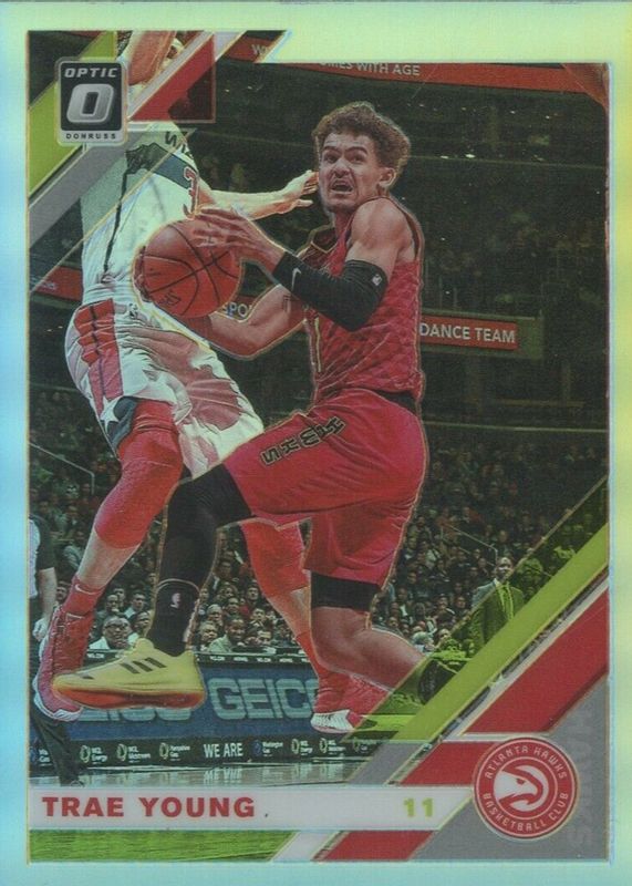 Trae Young 2019 Optic #2 Holo RAW