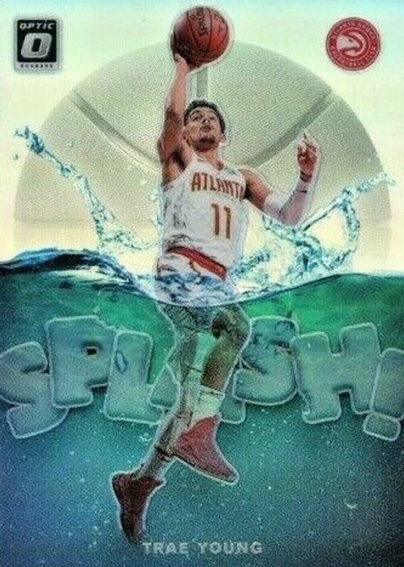 Trae Young 2019 Optic #2 Splash! - Holo RAW