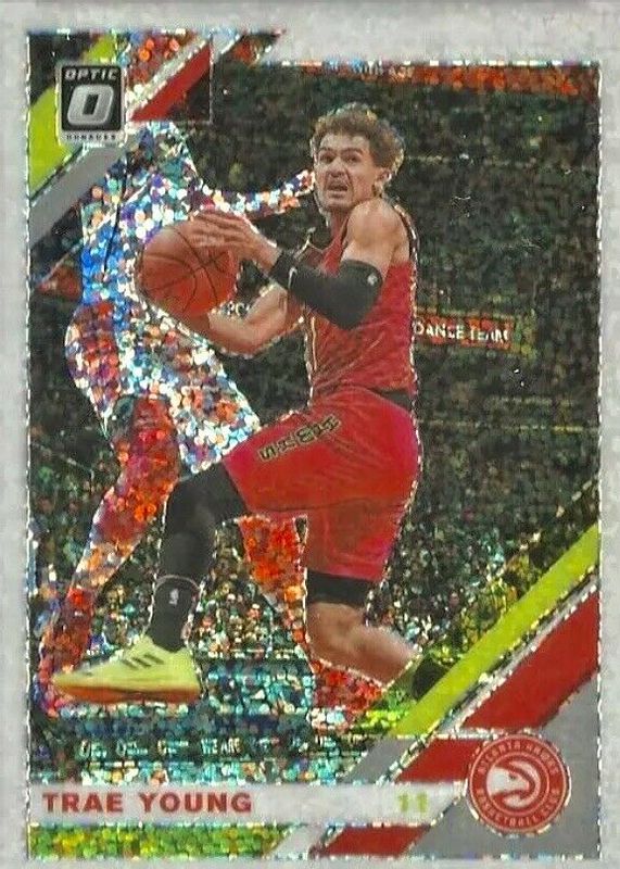 Trae Young 2019 Optic #2 White Sparkle /(SSP) PSA 10