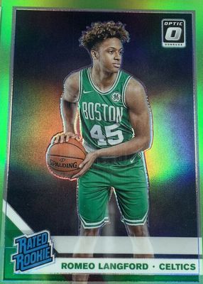 2019 Optic #182 Lime Green /149