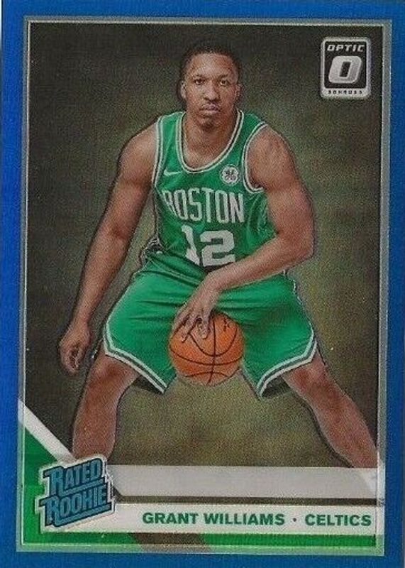 Grant Williams 2019 Optic #157 Blue /59 Rookie PSA 10